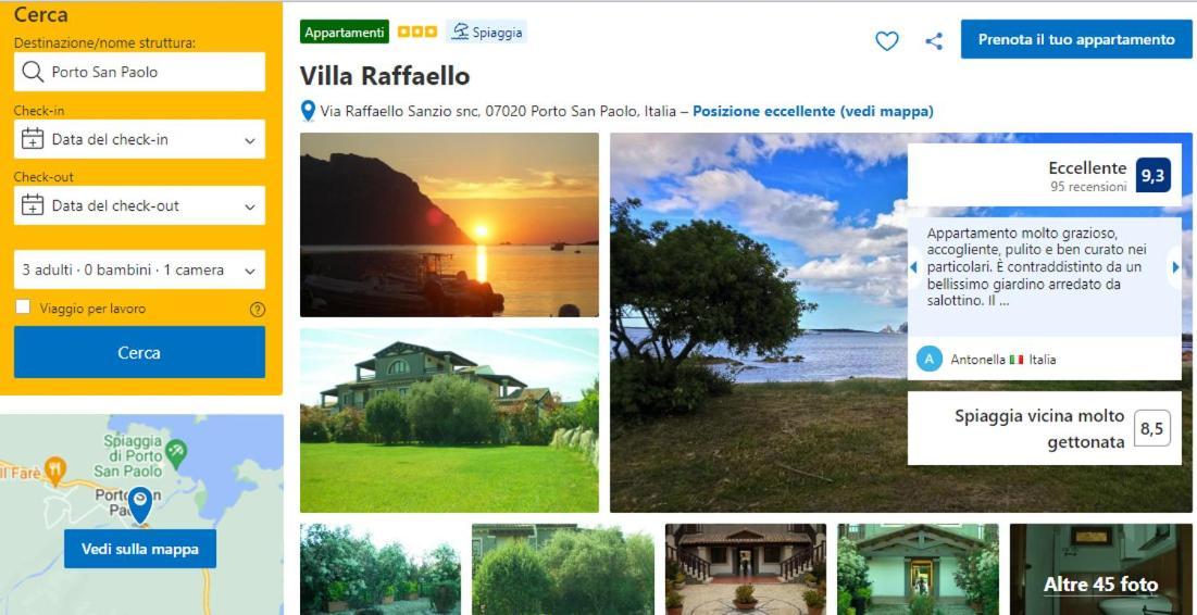 Villa Raffaello Porto San Paolo  Dış mekan fotoğraf